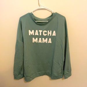 Loose fit sweatshirt